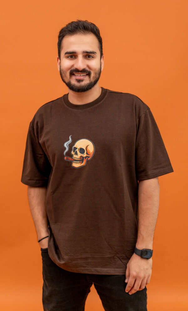 Nootag Warrior Skull Graphic T-Shirt